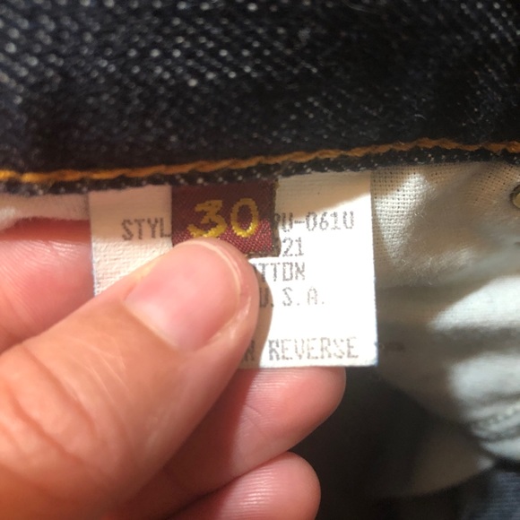 7 for all mankind bootcut jeans size 30 - Picture 7 of 15